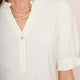 Renee Woven Sleeve Top - Ivory