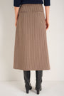 Romily Skirt - Blue/Tan Check