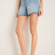 Ruby Scallop Short - Mid Wash