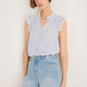 Ruby Scallop Short - Mid Wash