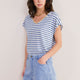 Ruby Soft Scallop Short - Washed Blue