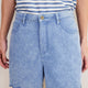 Ruby Soft Scallop Short - Washed Blue