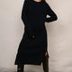 Ruth Knitted Dress - Black
