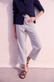 Everly Stripe Trousers - Blue/Ivory
