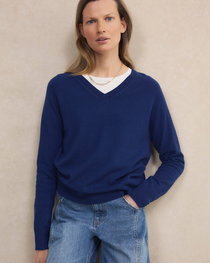 Fern Jumper - Navy