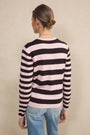 Cath x WYSE Brigitte Jumper - Brown/Pink Stripe
