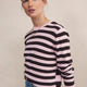 Cath x WYSE Brigitte Jumper - Brown/Pink Stripe