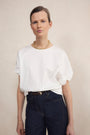 Cath x WYSE Charlotte Top - White