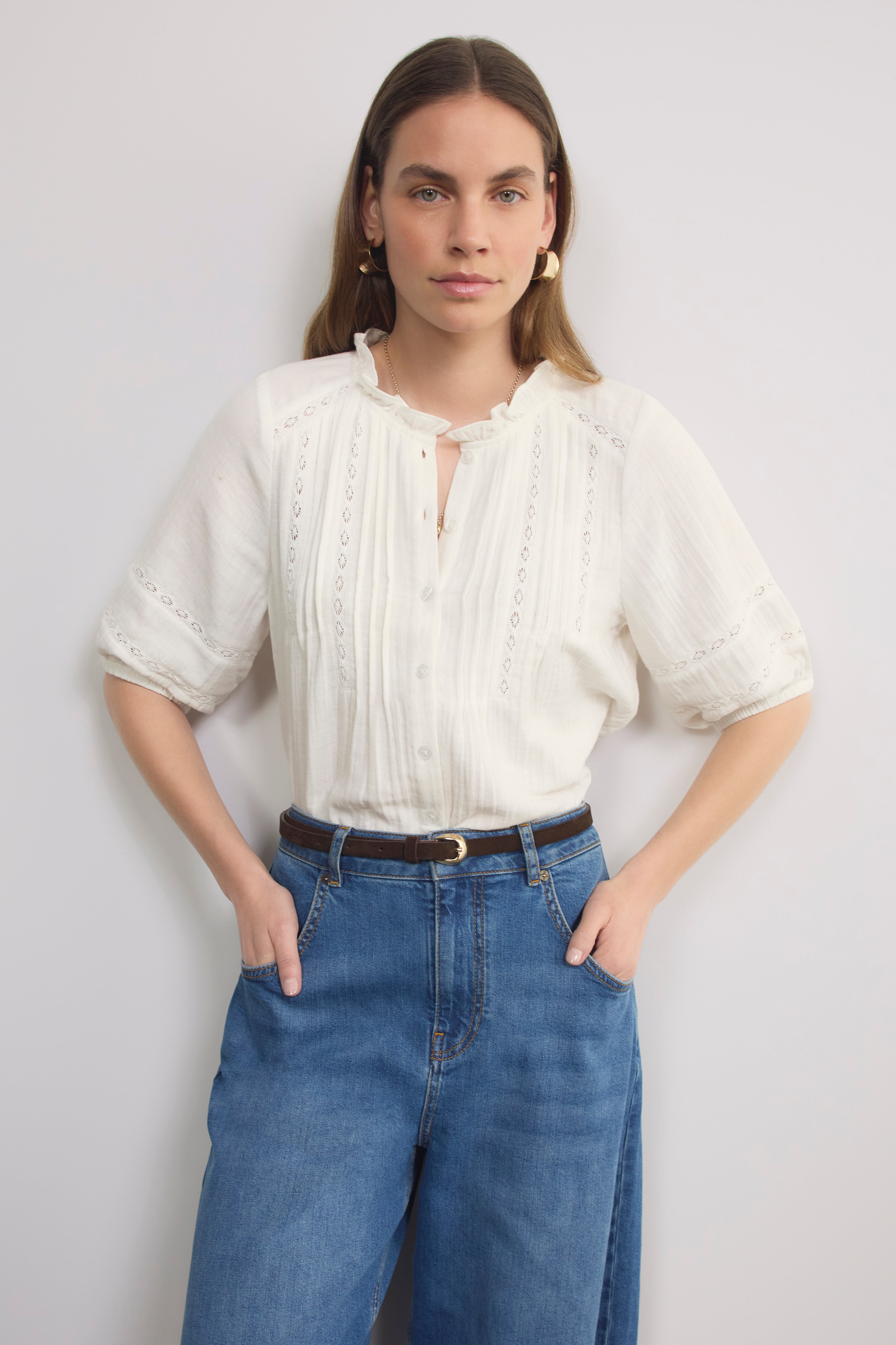 Nina Blouse - White