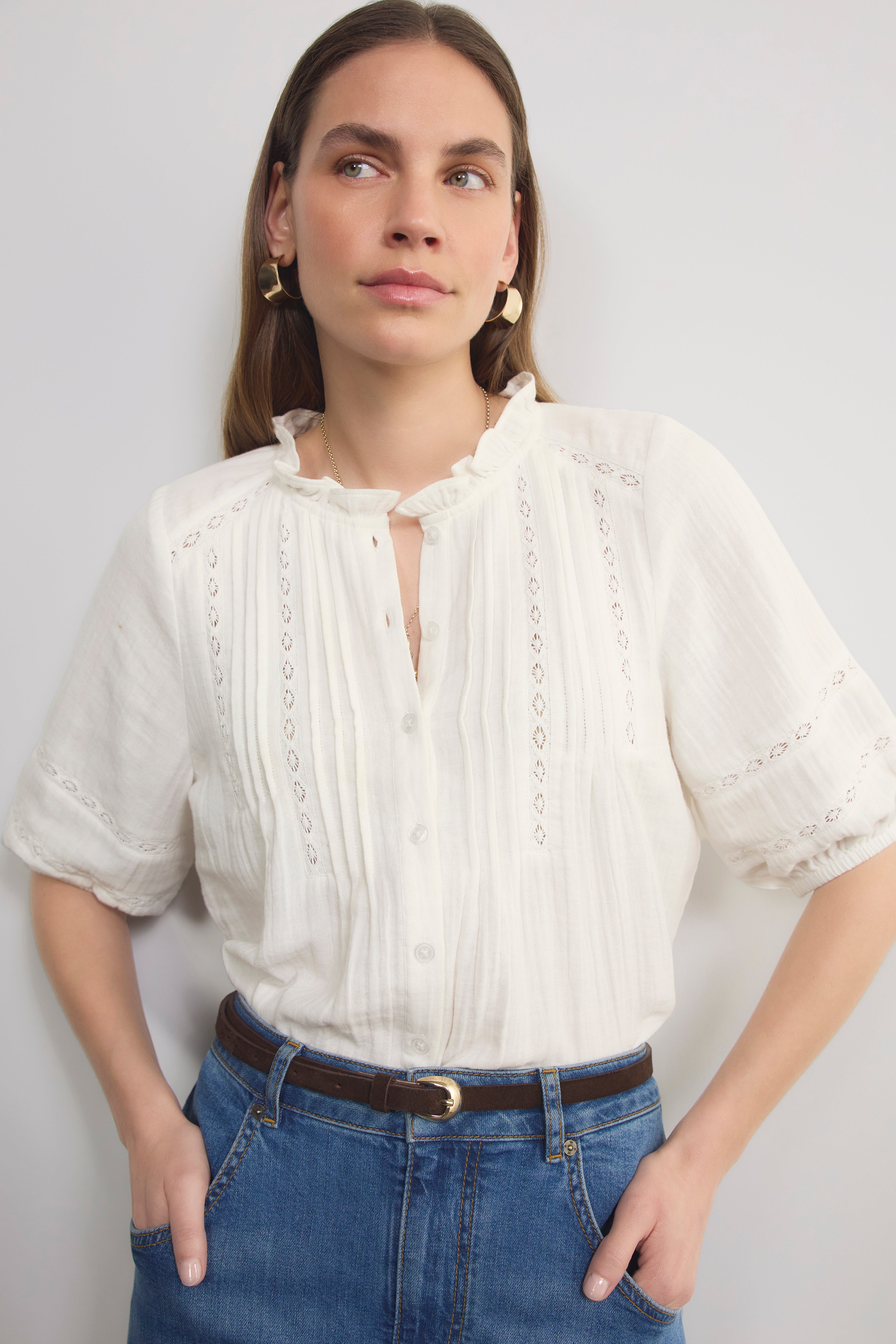 Nina Blouse - White