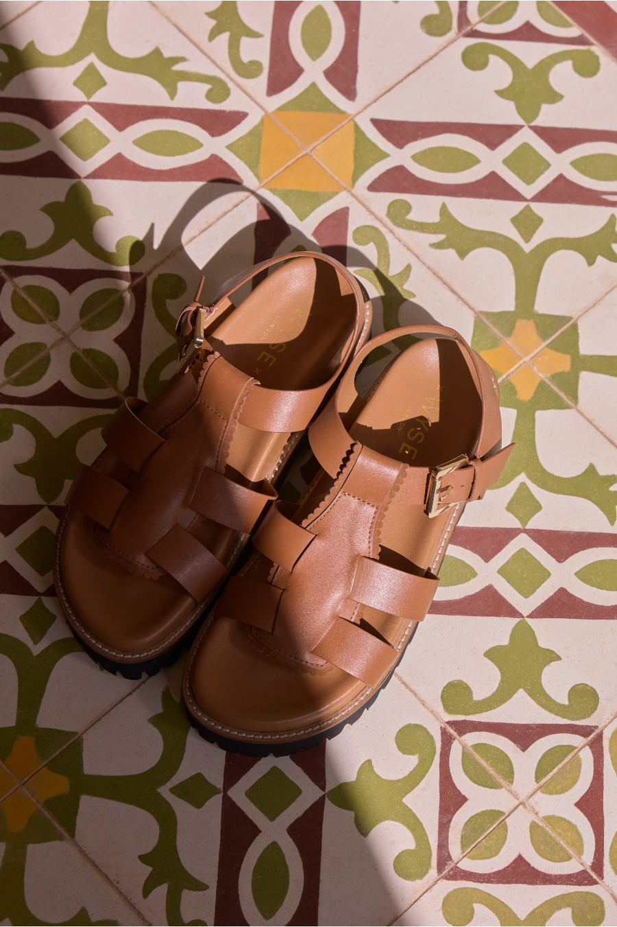 Annie Chunky Sandal Tan – WYSE London