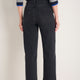 Saffie Straight Leg Jean - Washed Black