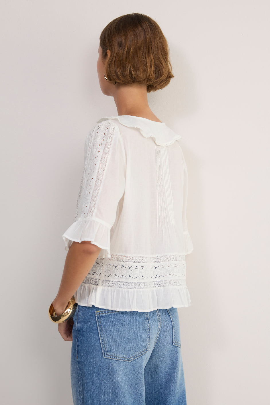 Saskia Blouse - White