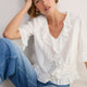 Saskia Blouse - White