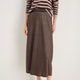 Sathony Metallic Skirt - Cocoa