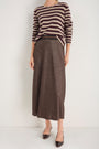 Sathony Metallic Skirt - Cocoa