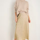 Sathony Metallic Skirt - Gold