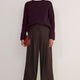Sheila Wool Culotte - Chocolate