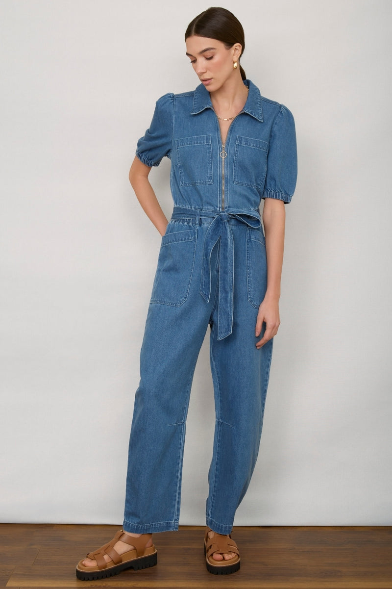 Sidney Jumpsuit - Chambray