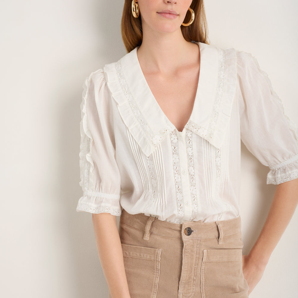 Sienna Blouse - Ivory