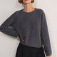 Sienna Brushed Jumper - Charcoal Grey