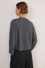 Sienna Brushed Jumper - Charcoal Grey