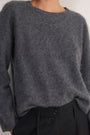 Sienna Brushed Jumper - Charcoal Grey