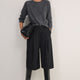 Sienna Brushed Jumper - Charcoal Grey