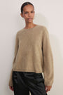 Sienna Brushed Jumper - Oat