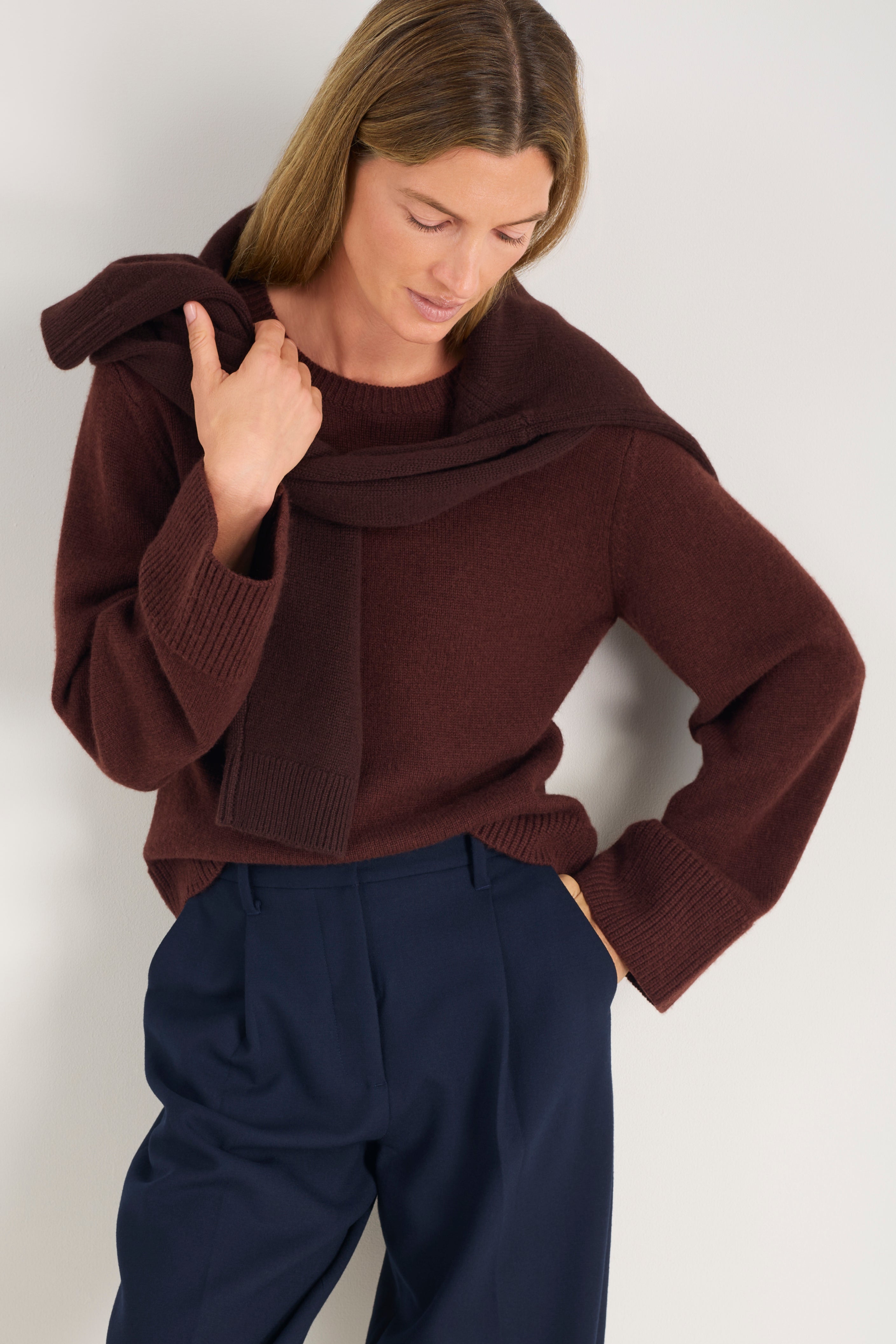 Sienna Jumper - Raisin