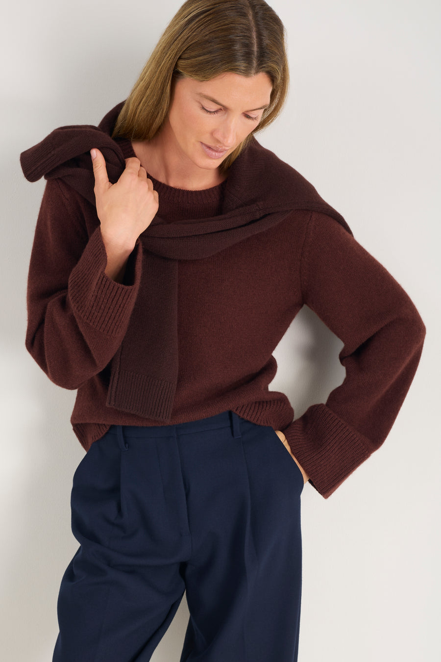 Sienna Jumper - Raisin