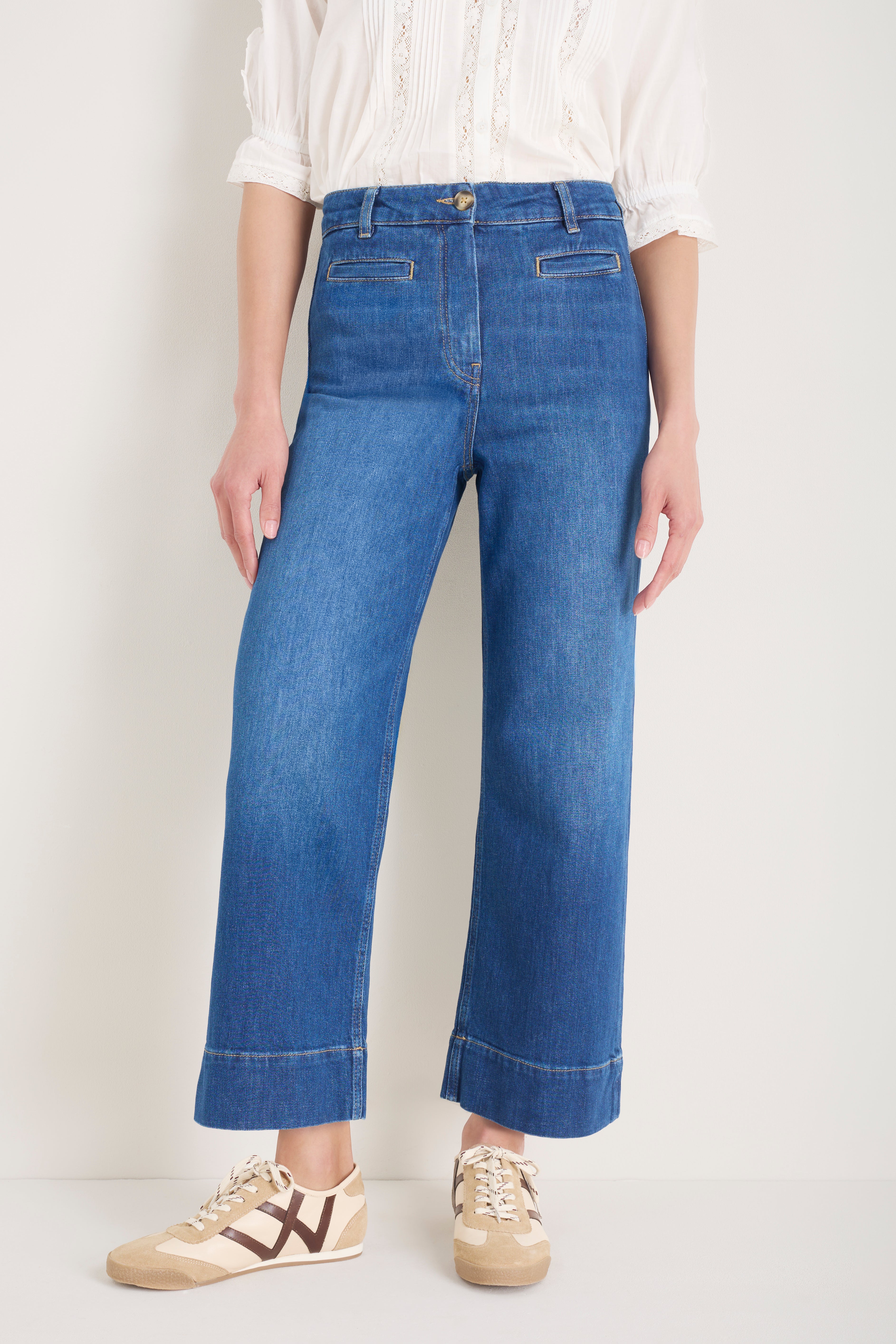 Cropped Jeans for Women | Wide Leg & Flare - WYSE London