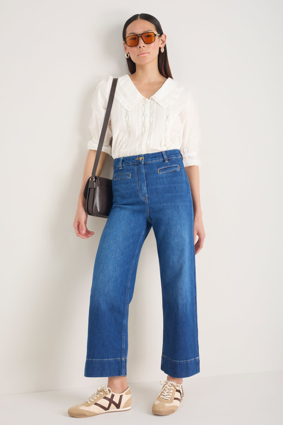 Sienna Welt Pocket Jean - Mid Wash