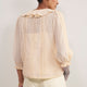 Sierra Silk Blend Blouse - Oyster