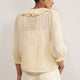 Sierra Silk Blend Blouse - Oyster