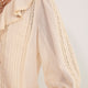 Sierra Silk Blend Blouse - Oyster