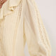 Sierra Silk Blend Blouse - Oyster