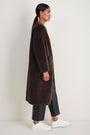 Sophia Borg Coat - Cocoa
