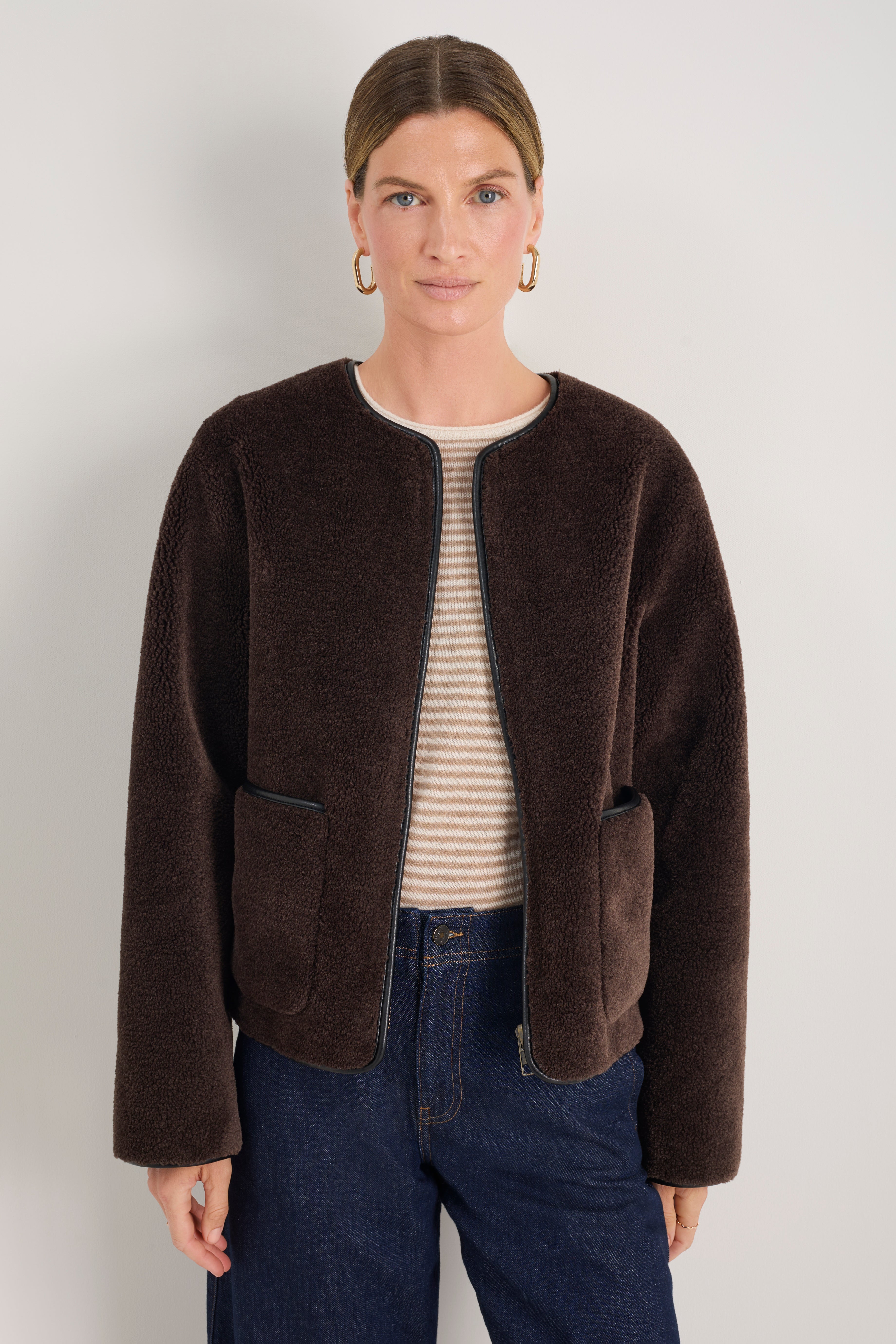 Sophia Borg Jacket - Cocoa – WYSE London