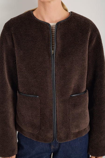 Sophia Borg Jacket - Cocoa