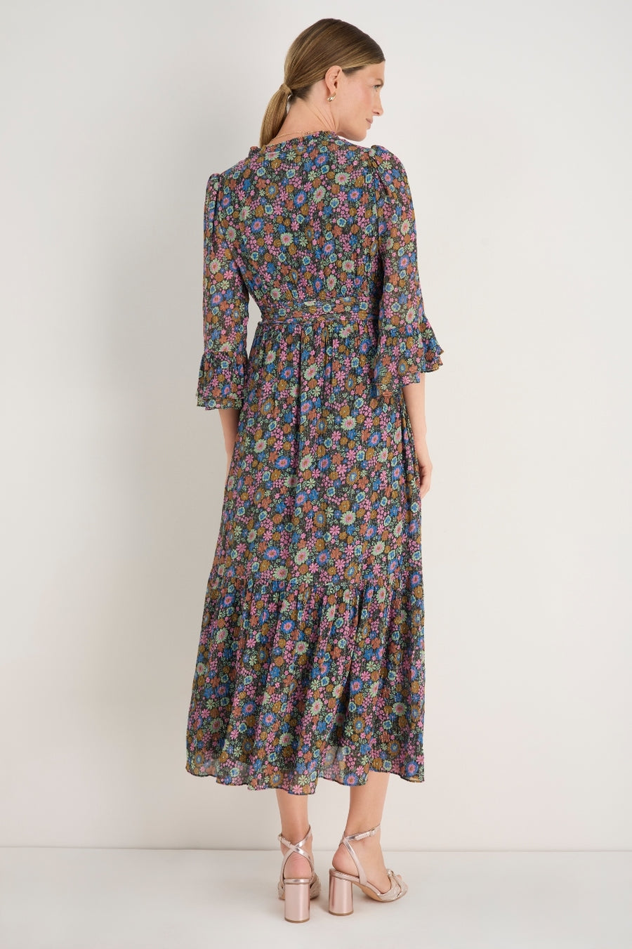Stevie Dress - Midnight Multi Floral