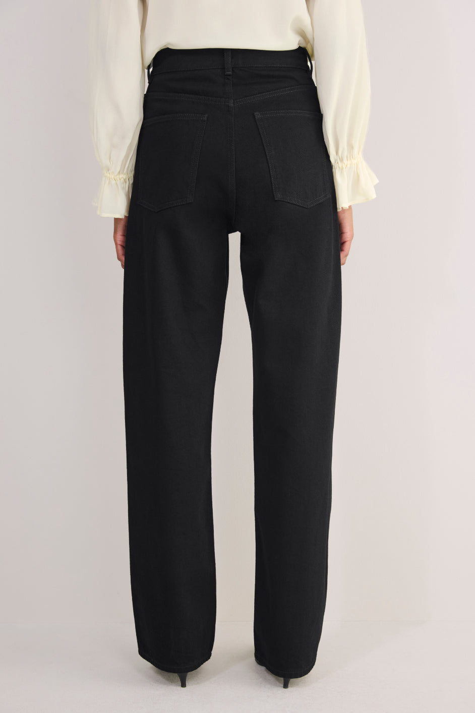 Stevie Straight Leg Jean - Black