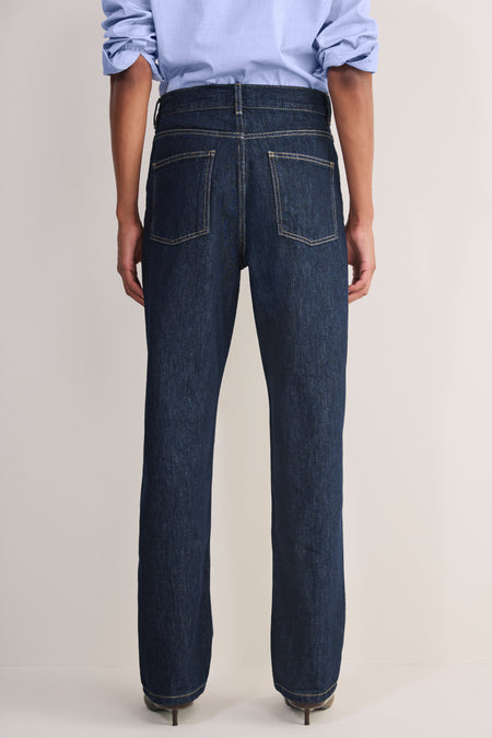 Stevie Straight Leg Jean - Rinse Wash