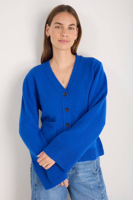 Suri Cardigan - Cobalt Blue