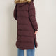 Suzy Puffer Coat - Deep Fig