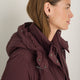 Suzy Puffer Coat - Deep Fig