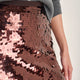 Suzy Sequin Skirt - Cocoa