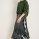 Suzy Sequin Skirt - Deep Olive