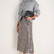 Suzy Sequin Skirt - Pewter