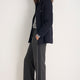 Suzy Side Stripe Trouser - Grey/Black